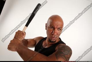 28 Ron Bat Fighting Pose